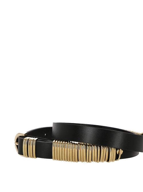 Ring belt gold FEDERICA TOSI | FTI24CT06NERA-ORO